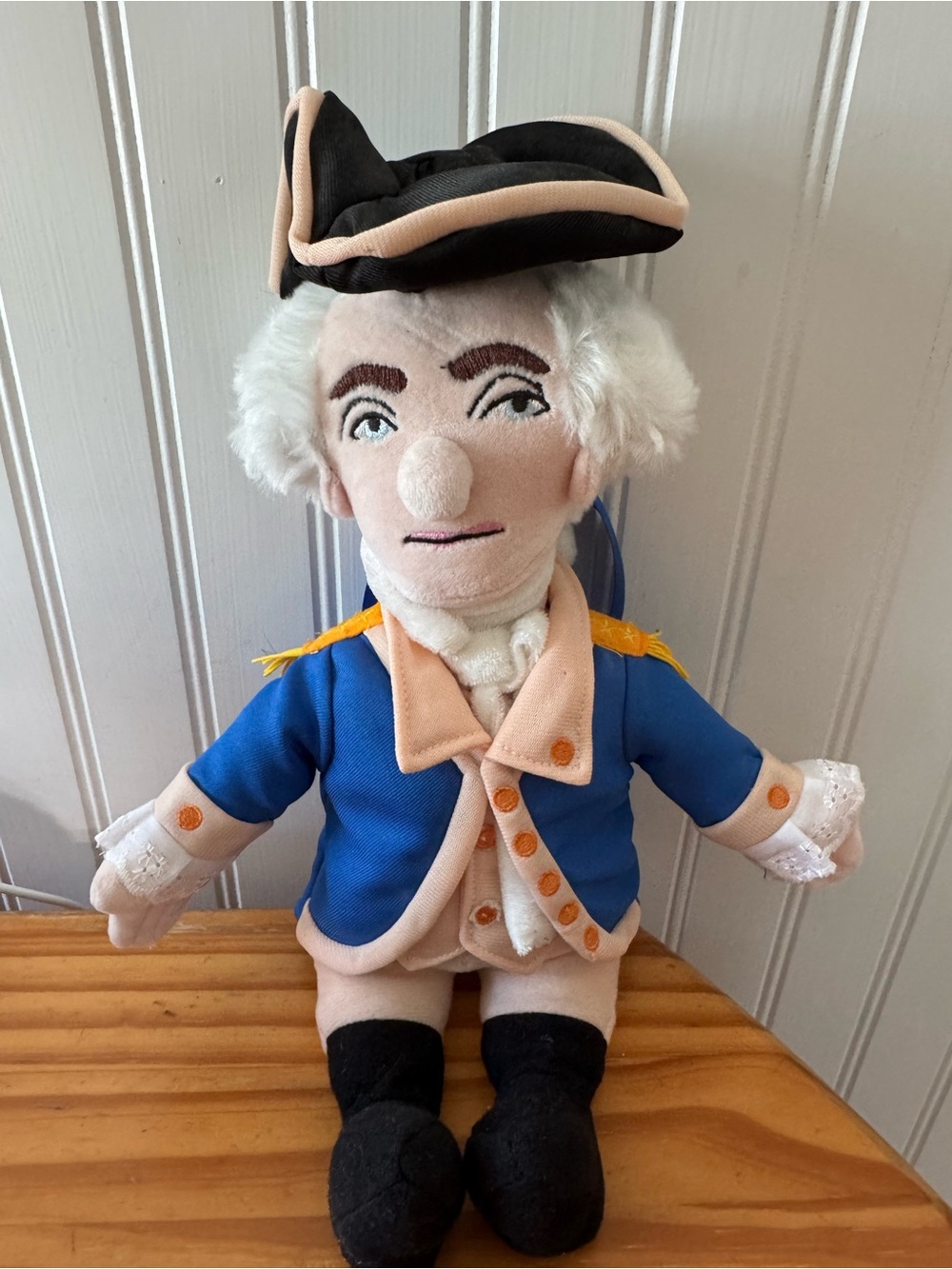 Little Thinkers George Washington Plush Unemployed Philosophers Guild 12”